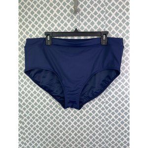 Lands'End bikini bottom size 18 Blue color